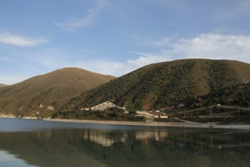 Участники блог-тура "Чудеса Кавказа" посетили высокогорное озеро Кезеной-Ам