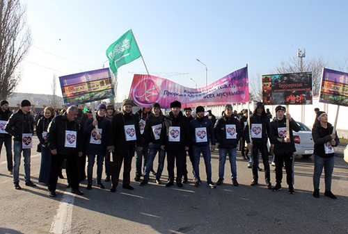 Единороссы приняли участие в митинге