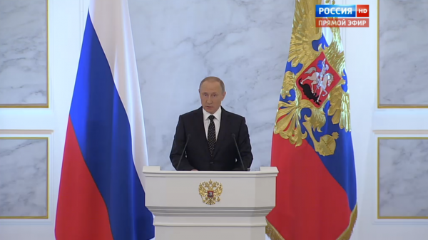Путин в четверг выступит с ежегодным посланием к Федеральному Собранию