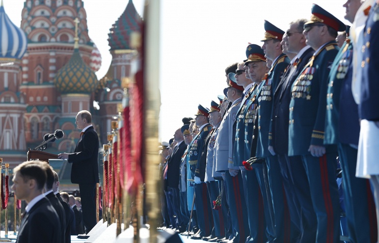 Московский Кремль парад Победы