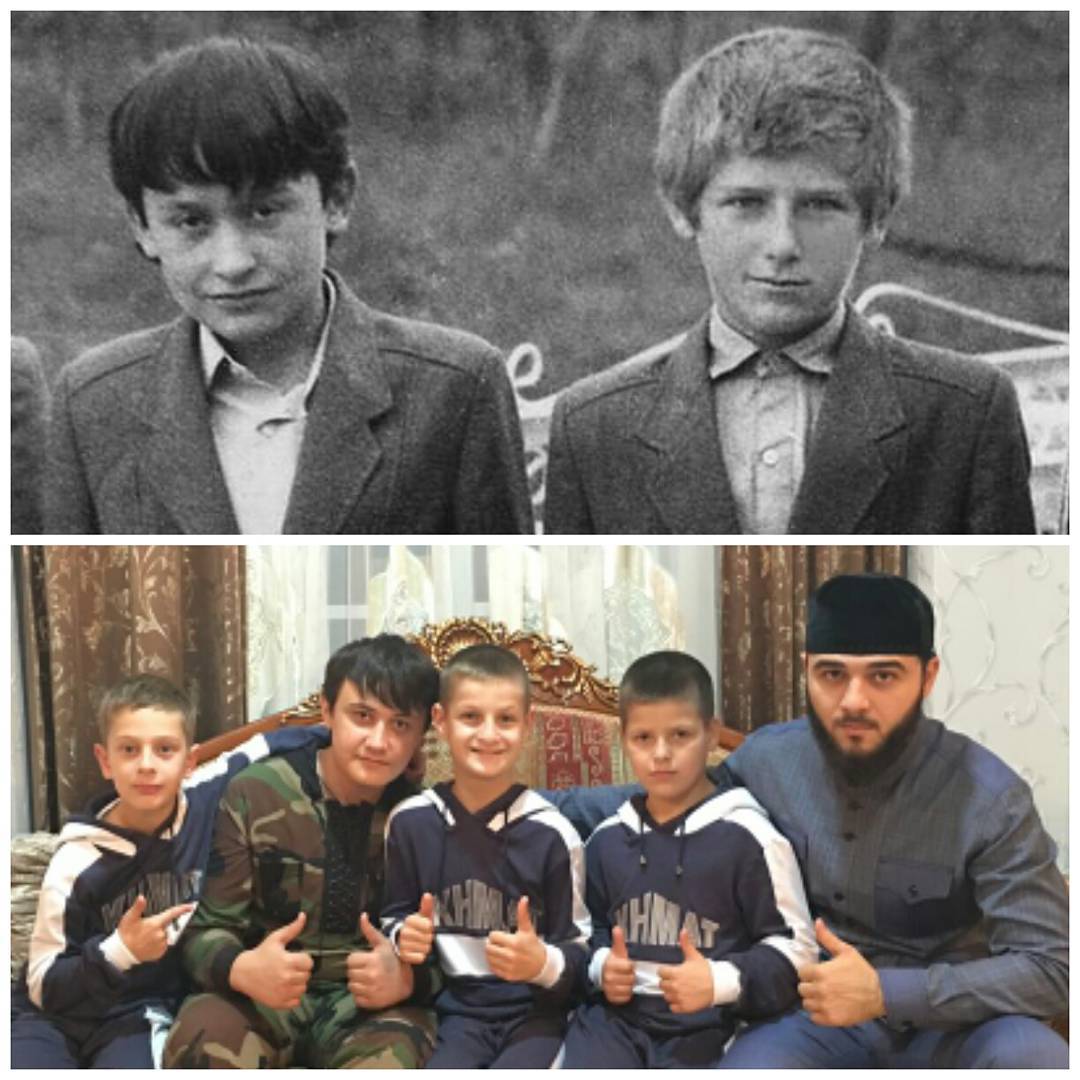 Кадыров ахмат в молодости фото
