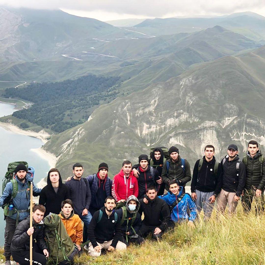 Поход в горы в Чечне