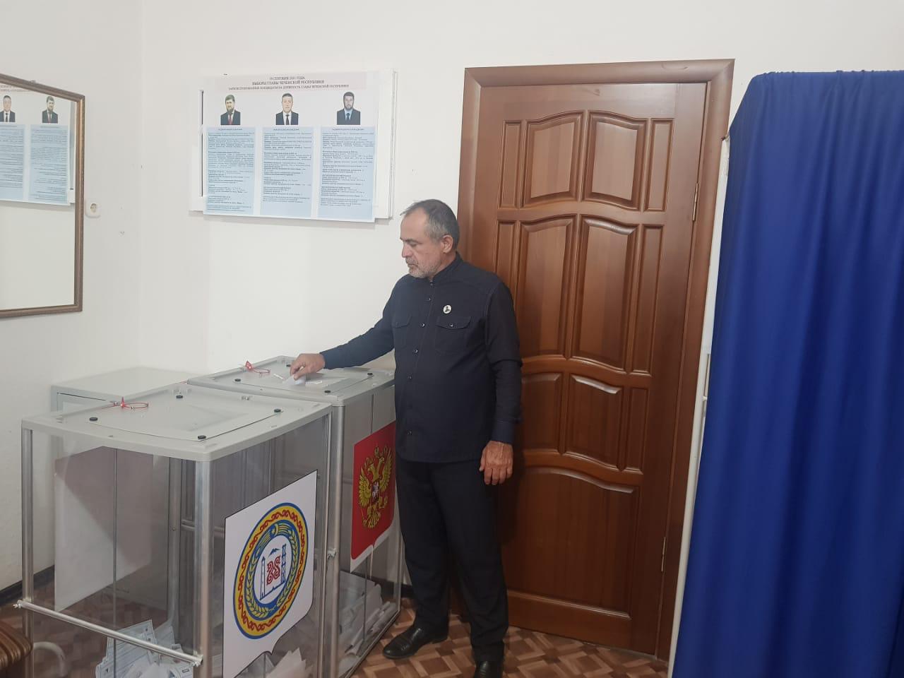 явка на выборах в чечне