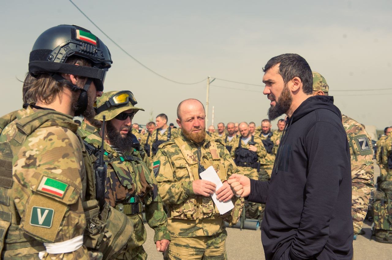 Добровольцы из чечни. Чеченский спецназ.