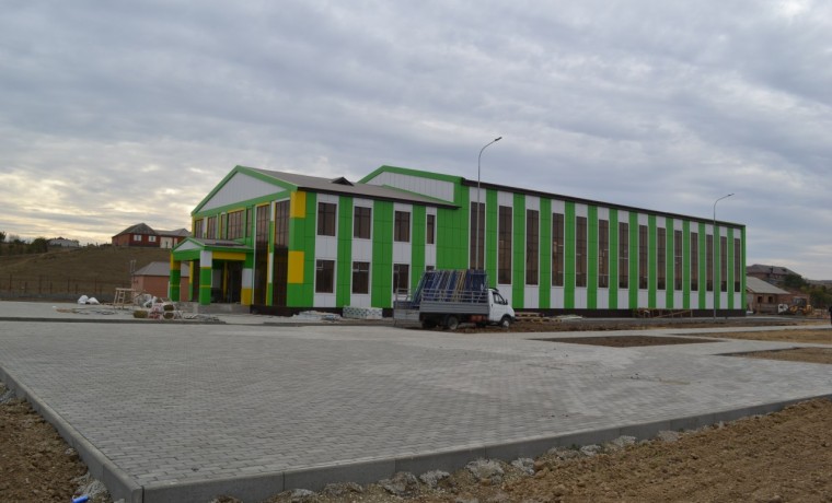 ЧЕЧНЯ. В Урус-Мартане идет строительство нового Физкультурно-спортивного комплекса