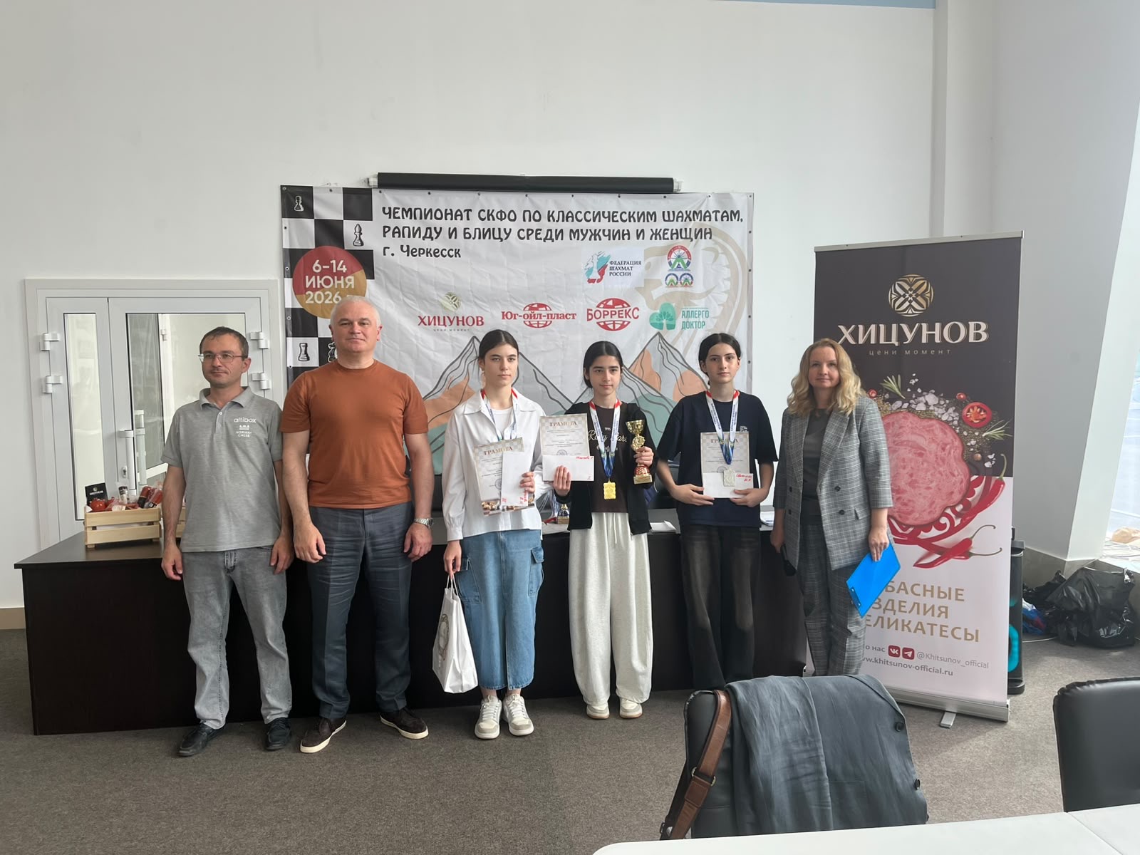 ЧЕЧНЯ. Шахматисты республики завоевали  медали на чемпионатах СКФО